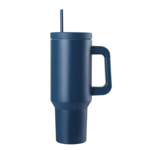 Insulated 40oz Tumbler With Straw