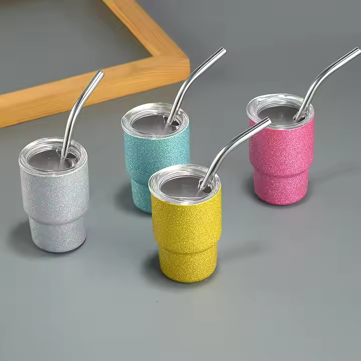 Mini 3oz Travel Mug Stainless Steel Coffee Cup