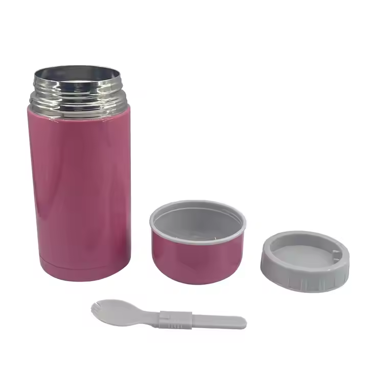 1000ML Double Wall Insulated Vacuum Lunch Box