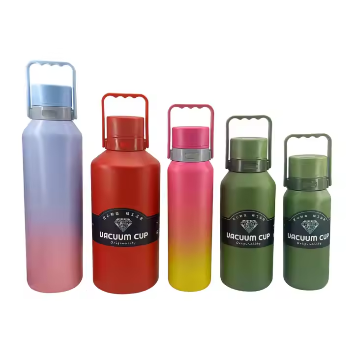 20oz 24oz 32oz Stainless Steel Thermal Vacuum Flask with Handle