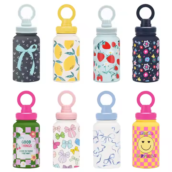 32oz Thermos Bottle With Phone Holder