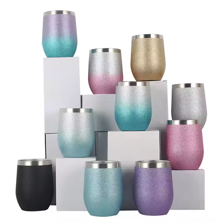 350ml Egg Shape Travel Insulated Tumbler