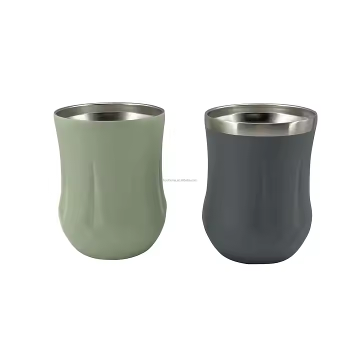 12oz Powder Coated Egg Shape Coffee Mug