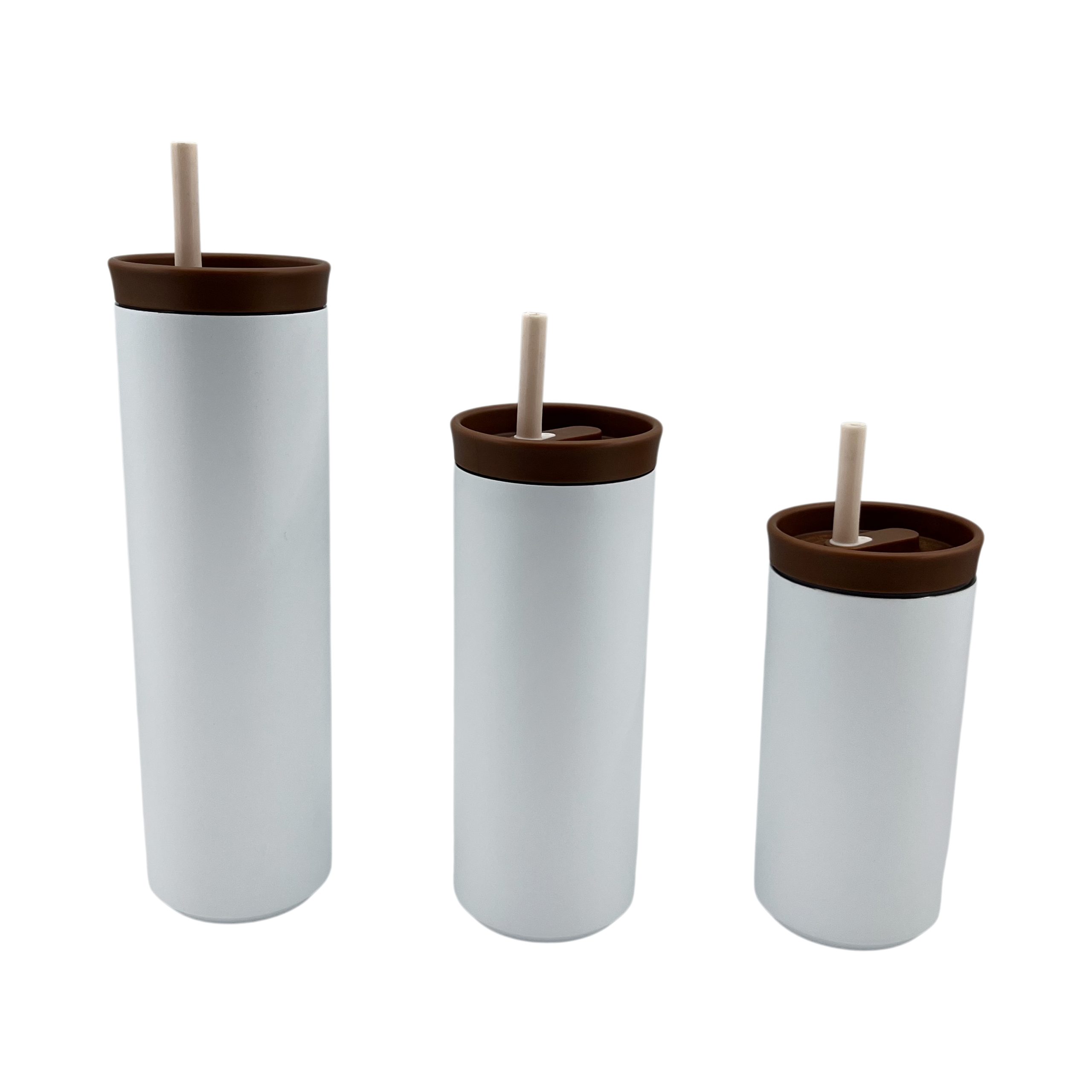Skinny Matte Double Wall Water Tumbler